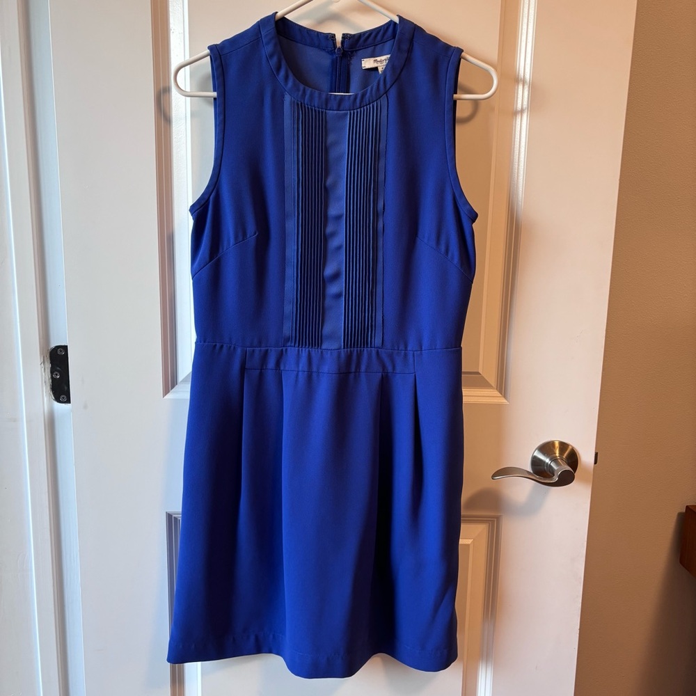 Madewell Royal Blue Mini Dress